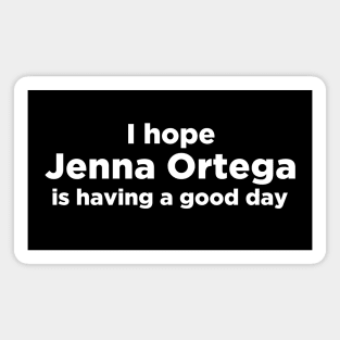 I love Jenna Ortega Magnet